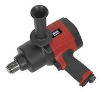 Composite Air Impact Wrench - 1 Inch Sq Drive - Twin Hammer - Side Handle