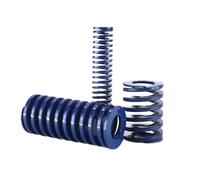 Heavy Duty Compression Springs - Customizable Die Springs, OD 8-40mm, ID 4-20mm, Length 15-300mm, Manganese Steel(20 x 10 x 125mm)