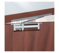 Heavy Duty Concealed Door Closer - Adjustable Dual Speed Control for Home & Office, Commercial Grade, Invisible Installation for Indoor & Outdoor Use