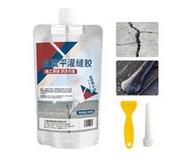 Heavy-Duty Concrete Crack Repair Adhesive | Cement Crack Filler | Caulking Glue | Easy Application | Quick-Drying | 200g | Perfect For Home Repairs