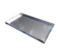 Heavy Duty Condensate Drain Pan for Air Conditioners & Water Heaters 70x120cm (28x47in) Drip Tray Perfect Under Sink Solution Prevents Water Damage