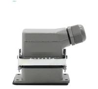 Heavy-duty Connector Rectangular Four Core Side Of The Wire 16A500V Runner Single Button 1Pcs