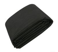 Heavy Duty Control Fabric Non Woven Geotextile Landscape Membrane Ground Cover Mat for Garden Orchard Flower Bed Protector Black Cloth Barrier(1.5 * 6M)