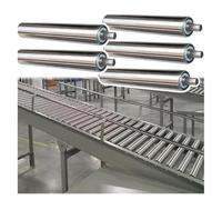 Heavy-Duty Conveyor Roller Replacement - 5-Pack 32mm Diameter x 150mm Length (1.3in x 5.9in) for Industrial Conveyor Systems and Applications