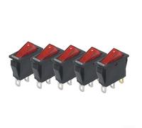 Heavy Duty Cooking Pan Switch Button with LED Light 2100W-8000W Rating Copper Contact Kitchen Repair 3x1.3cm(2)