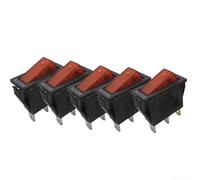 Heavy Duty Cooking Pan Switch Button with LED Light 2100W-8000W Rating Copper Contact Kitchen Repair 3x1.3cm(3)