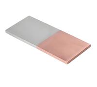 Heavy Duty Copper Aluminum Transition Plate, Electrical Connector for Industrial Wiring, 5mm Thick, 50 x 110" Size, High Conductivity, Corrosion-Resistant (GM 5×50×110)