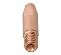 Heavy Duty Copper Contact Tip M6 for Binzel 24KD MIG/MAG Welding, Easy Install, 0.8/1.0/1.2mm Wire Compatibility(0.8mm)
