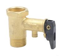 Heavy Duty Copper Safety Valve for Haier and for midea Heaters, Automatic Pressure Release, Resistant Fit(0.9PA)