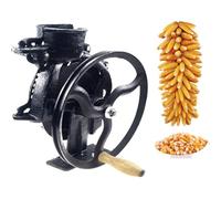Heavy Duty Corn Shelling Machine, Manual Corn Peeler Stripper with Wooden Handle, Commercial Corn Thresher for Removing Kernels from Corn
