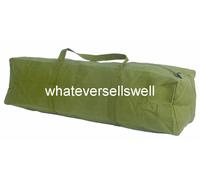 HEAVY DUTY COTTON CANVAS TOOL BAG HOLDALL for tools work 18" 24" 30" military