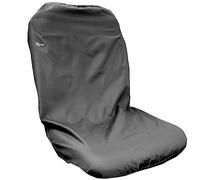 Heavy Duty Covers Tractor Seat Cover to Fit High Back Seats in New Holland | John Deere | Case | McCormick (T2HBBLK)