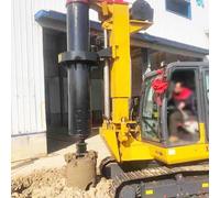 Heavy Duty Crawler Rotary Drill Rig for Foundation and Infrastructure Projects, Hydraulic Bored Pile Machine for Civil Engineering Construction