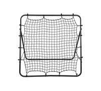 Heavy-Duty Cricket Rebound Net for Skill Training - Portable Bounce Back Practice Net for Youth and Adult Fielding Drills,Black,120x120cm