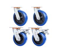 Heavy Duty Cs for Industrial Use Swivel and Rigid Wheels in Various Sizes for Easy Movement of Heavy Items - Perfect for Warehouse and Workshop Applications