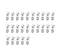 Heavy Duty Curtain Rail Rollers Silent Gliders & Hooks For Ceiling Tracks, High Load Capacity Roller Wheels Premium Curtain Rail Accessories ROLLERS ONLY Not Full Rail(25 PCS)