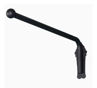 Heavy Duty Curtain Rods for Front Door & Side Panels - Adjustable Swing Arm Drapery Display Stand with Poles for Window Curtains and Portiere Rails