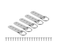 Heavy Duty D Ri Frame Hanrs Picture Hai Hardware wi Stainless Steel Screws, Sure Photo Frame Mounti Kit for Wall Art Display, Long-Lasting Picture Hooks and Photo Display Accessories(5pcs)