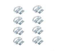 Heavy Duty D-Ring Anchor 8pcs High Load Strength | Flush hidden design, prevents scratches, smooth for surface, safe for cargo and passengers, truck bed use