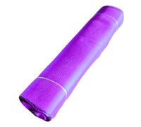 Heavy Duty Debris Netting Roll 2m x 50m - Scaffold Safety Mesh for Construction & Garden - UV Resistant, Windproof Dust Barrier - Multiple Colours - Quick Install, Trade Quality (PURPLE)