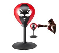 Heavy Duty Desktop Punching Bag - Stress Relief Boxing Ball for Anger Management | Mood Relief Tool | Fun Desk Toy and Equipment