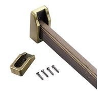 Heavy Duty Detachable Shower Rod for Wall Closet, Aluminium Garment Bar for Curtains, Versatile Design for Wardrobe and Hotel Use