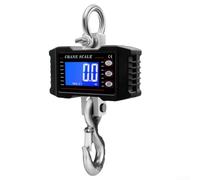 Heavy Duty Digital Crane Scale 1500kg with Backlight LCD, Measurement for Industrial Applications (blue)