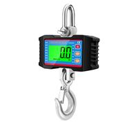 Heavy Duty Digital Crane Scale Hanging with LCD Backlight Unit Change Data Hold Tare Zero Functions for Construction Fishing Industrial Use