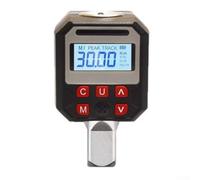 Heavy Duty Digital Torque Adapter,1/2 Inch Drive Electronic Gauge Dual Units Sound Light Alarm For Professional Torque Testing In Black(10-200)