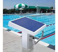 Heavy Duty Diving Board for Inground Pools, Stainless Steel Jumping Platform with Anti-Slip Rubber Surface, Perfect for Competition or Standard Use