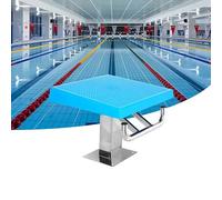 Heavy Duty Diving Board for Pools, Stainless Steel Base, Non-Skid Surface, 15° Incline for Training and Competition