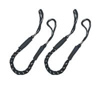 Heavy Duty Dock Line: Tie Rope Set, Flexible Boat Ties | Shock Resistant Snubber with Secure Hold for Ski, Kayak, Sadoo, Canoe, Pontoon,
