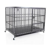 Heavy Duty Dog Cage 49" XL By Cozy Pet Steel Crate Vet Groomers Commercial Use Kennel HDDC03