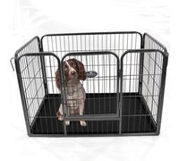 Heavy Duty Dog Cage Pet Metal Run Folding - Small 74070