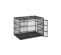 Heavy-Duty Dog Crate for Medium and Large Dogs, 107 cm L x 70 cm W x 75 cm H