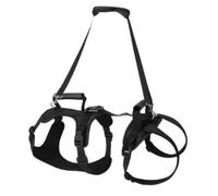 Heavy Duty Dog Harness with Handle, XL, Black, Black | Padded, Dog Lifting Harness with Handles, Adjustable, for Stairs, Dogs