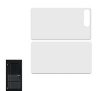 Heavy-Duty Dog Scratch Door Protector - 79x50cm Transparent PVC Anti-Scratch Guard for Doors,Easy to Install and Clean (2-Pack) (right)
