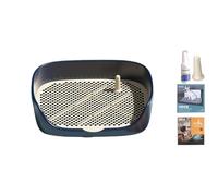 Heavy Duty Dog Toilet Flat Side Nonslip Base Simple Wipe Clean Pet Restroom Indoor Potty Training Solution Toilet for Small Space