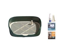 Heavy Duty Dog Toilet Flat Side Nonslip Base Simple Wipe Clean Pet Restroom Indoor Potty Training Solution Toilet for Small Space