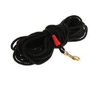 Heavy Duty Dog Training Leash for Large and Medium Dogs Walking Lead | Polyester climbing rope,brass clip hook,bite resistant,15m length,0.7cm diameter,fits dogs under 8kg,1 leash