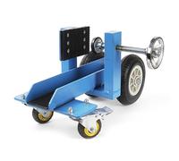 Heavy Duty Dolly for Stone Slabs with Adjustable Clamp and Solid Rubber Wheels, Perfect for Moving Granite, Glass, and Wood Panels