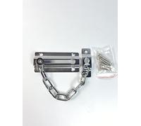 Heavy Duty Door Chain Security Lock for Homes in Polish Chrome Finish Dimensions 32x270x40mm