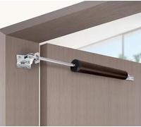 Heavy Duty Door Closer Aluminum Pneumatic Door Closer Side-Mounted Home Fire Door Closer Automatic Door Closer Device Mute Anti-Collision Buffer Rebound Door Closer,3 Styles