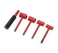 Heavy Duty Door Hinge Adjustment Tool 4 in 1 Set Fast Effective Sagging Misalignment Repair Lightweight Easy Operation Home Improvement (Red)