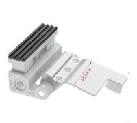 Heavy Duty Door Security Bar Prevents Forced Entry(B) | High-strength alloy build, stainless steel parts, fits most interior doors, black or white option