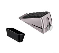 Heavy Duty Door Stopper Non Slip Adjustable Door Stop Wedge for Schools and Public Places (Grey)