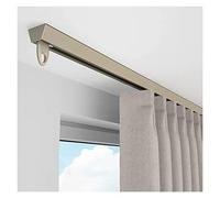 Heavy-Duty Double Row Ceiling Curtain Track - Silent Aluminum System for Living Room & Shower Curtains, Ideal for Commercial Spaces, Durable & Easy to Install