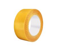 Heavy Duty Double-Sided Fabric Tape, Adhesive Sticky Transparent Carpet Sellotape, Wide Double Sided Mounting Tape Hem Sellotape for Home Carpet Office School(1 Inch × 32.8ft Long)