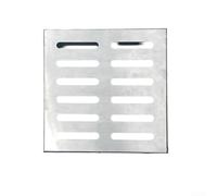 Heavy Duty Drain Cover in 201 Stainless Steel, Enhanced Design for Rapid Water Flow, Perfect for Various Outdoor Applications (200 * 200 * 30 * 3mm)