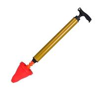 Heavy Duty Drain Unclogger - Rust-proof Anti-Slip Sink Plunger | Toilet Clog Remover Dormitory Hotel Apartment Bathroom High Pressure Air Power Blaster Pump Manual Tool Bowl Cleaning Toilet Drain